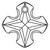 - 6867 GREEK CROSS